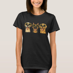Cool Pup with Shades – Funny Dog Cartoon T-Shirt