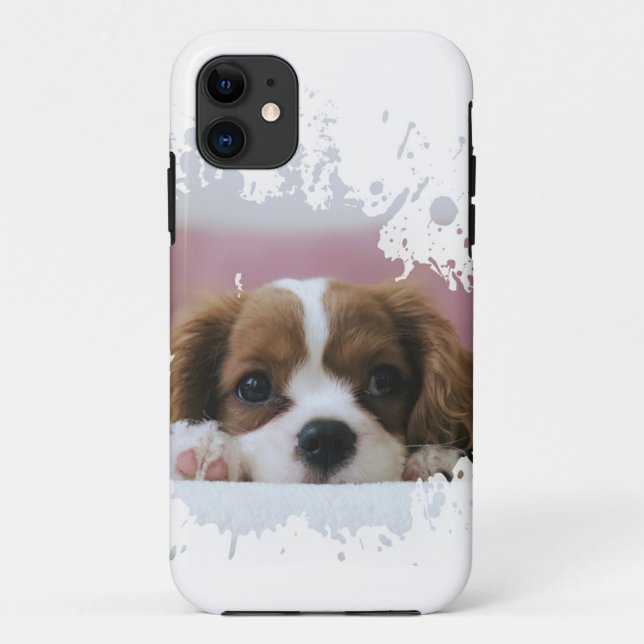 Cool Puppy Artwork Case-Mate iPhone Case (Back)