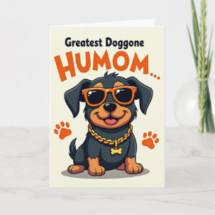 Cool Puppy Mothers Day Card