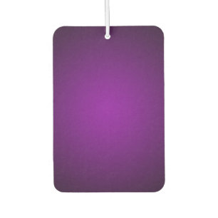 Cool Purple-Black Grainy Vignette Car Air Freshener