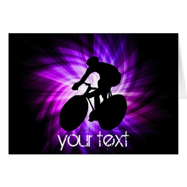 Cool Purple Cycling (Front Horizontal)