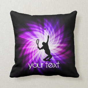 Cool Purple Tennis Cushion