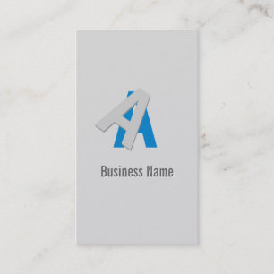 Cool Puzzle Text Consultant Business Card