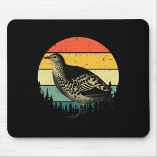 Cool Quail Art Men Women Bird Hunter Quail Upland Mouse Pad
