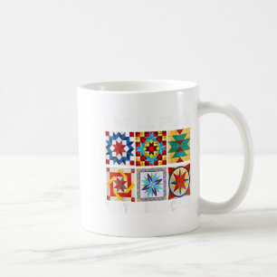 Cool Quilting I Still Play With Blocks Quilt Sewer Coffee Mug