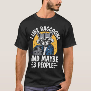 Cool Raccoon Tee For Men Women Kids Racoon Raccoon