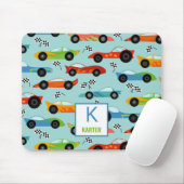 Cool Race Cars Personalised Kids Mouse Pad (With Mouse)