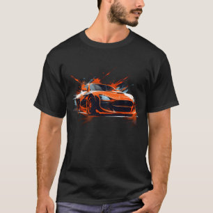 Cool Racing Car Racer Sport Lover Supercarurbo fun T-Shirt