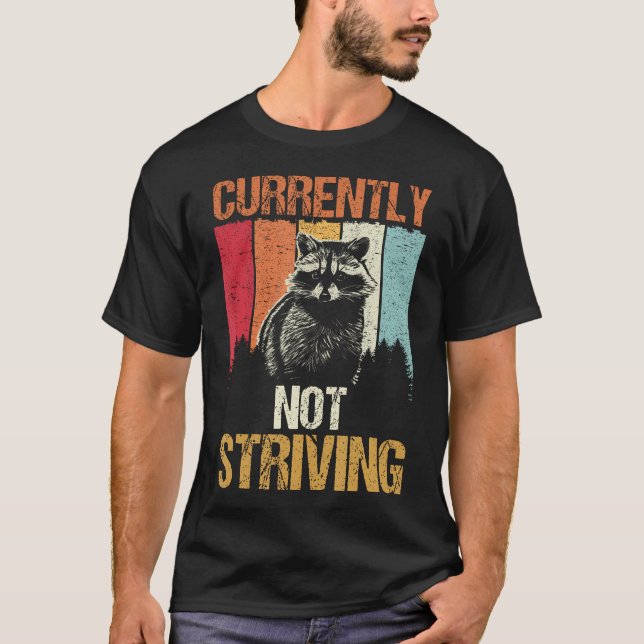 Cool Racoon Not T-Shirt (Front)