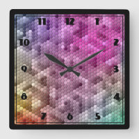 Cool Rainbow Colour Mosaic