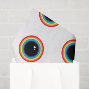 Cool Rainbow Eyes Tissue Paper