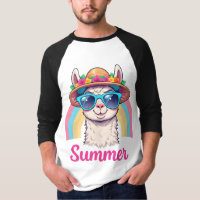 Cool rainbow Summer Lama