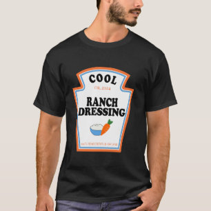 Cool Ranch Dressing Group Condiment Family Hallowe T-Shirt