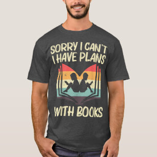 Cool Reading For Men Women Book Lover Books Bookwo T-Shirt