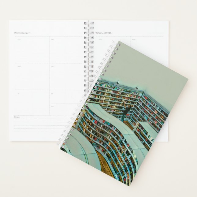Cool reading lover gift planner (Display)