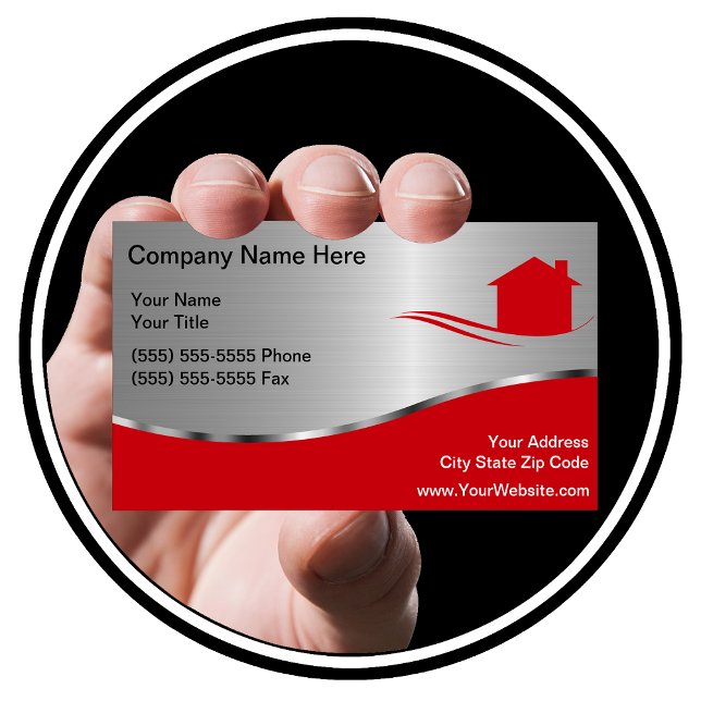 Cool Real Estate Business Card (Creator Uploaded)