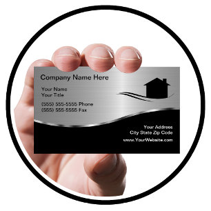 Cool Real Estate Modern Design Business Card