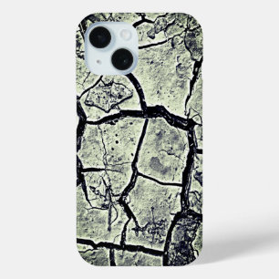 Cool Realistic Grey Ground Grunge Texture iPhone 15 Case