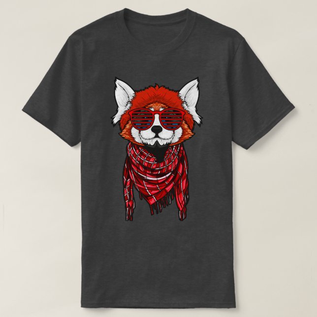 Cool Red Panda T-Shirt (Design Front)