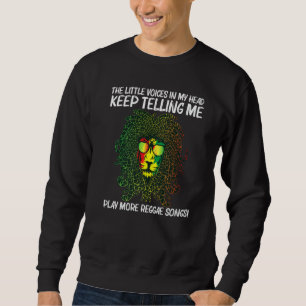 Cool Reggae For Men Women Jamaican Music Genre Sweatshirt