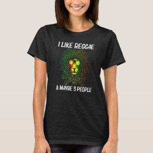 Cool Reggae For Men Women Jamaican Music Genre T-Shirt