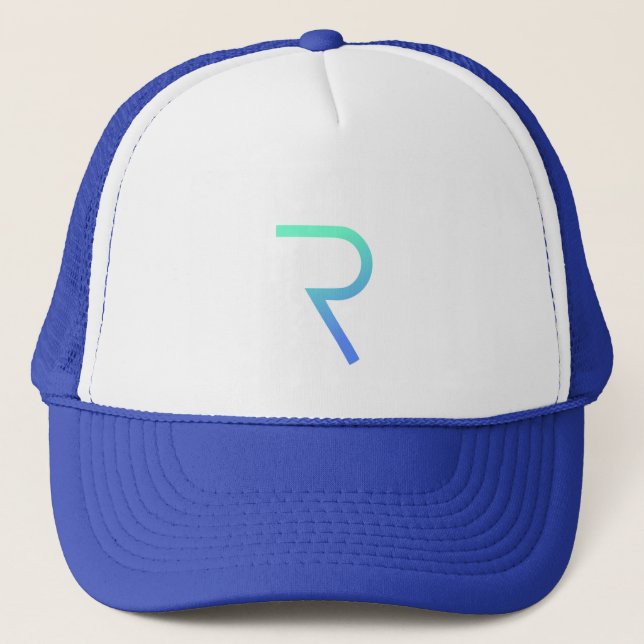 Cool Request Network Cryptocurrency Coin Sign Trucker Hat (Front)