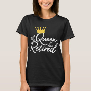 Cool Retirement Art For Women Mum Retiring Retiree T-Shirt