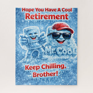 Cool retirement jigsaw puzzle for brother funny Mr
