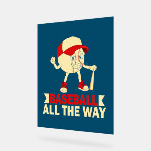 Cool retro Baseball sports  Acrylic Sign