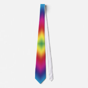 Cool Retro Bright Colours Tie