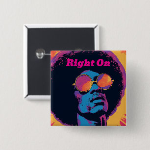 Cool/Retro Button