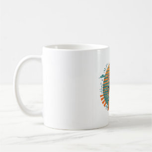 Cool Retro Cat with Sunglasses — Vintage Funny Cat Coffee Mug