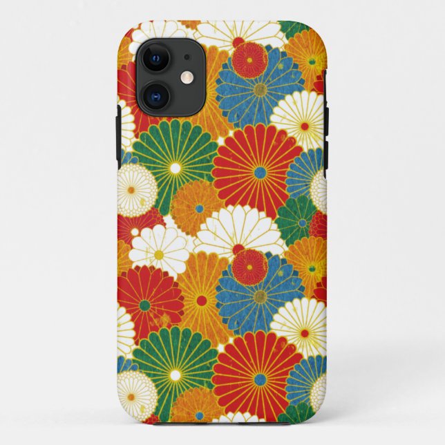 Cool Retro Colorful iPhone 5 Case (Back)