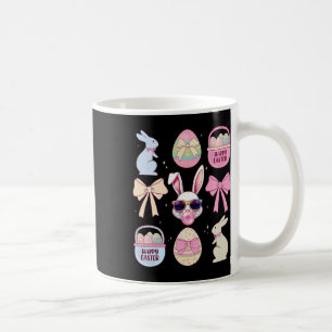 Cool Retro Easter Bunny Cute Vibrant Colours Famil Coffee Mug