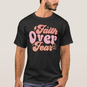 Cool Retro Hippie Vintage Christian For Women Kids T-Shirt