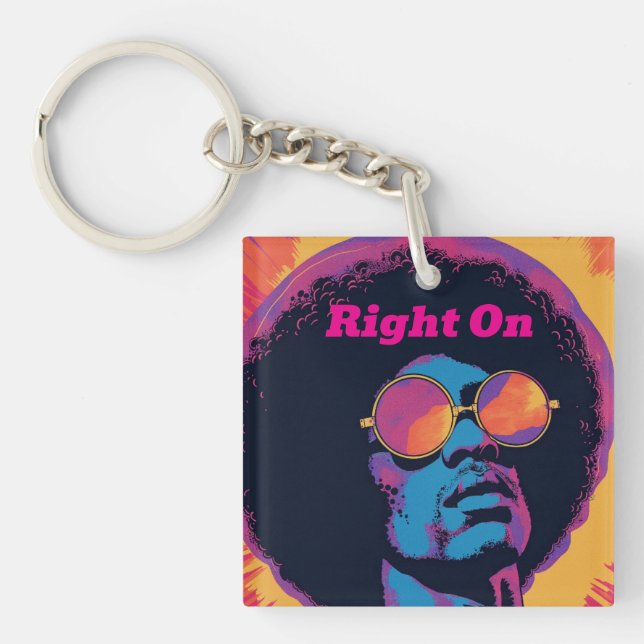 Cool/Retro Keychain (Front)