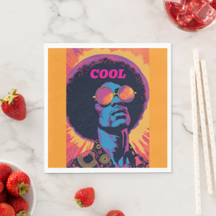 Cool/Retro Paper Napkin