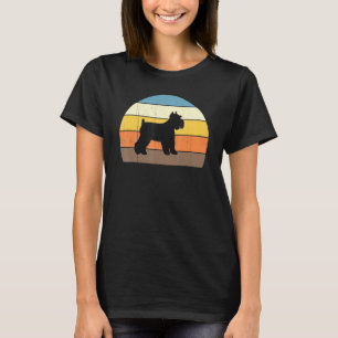 Cool Retro Sunset Miniature Schnauzers - Great Own T-Shirt