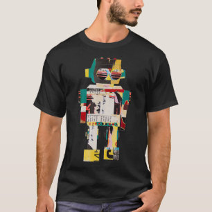 Cool Retro Toy Robot Vintage Robotics Style T-Shirt