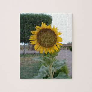Cool Retro Trendy Hakuna Matata Gifts Sunflower de Jigsaw Puzzle