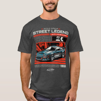 Cool Retro Vintage Japanese JDM Tokyo Japan Drift  T-Shirt