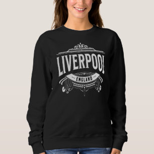 Cool Retro Vintage Look Liverpool 2 Sweatshirt