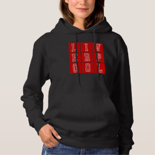 Cool Retro Vintage Look Liverpool   Hoodie