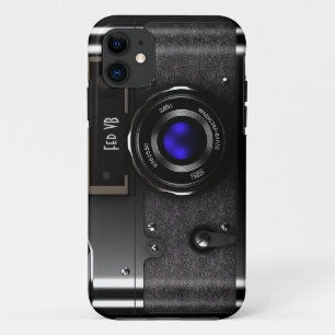Cool retro Vintage rangefinder camera #3 iPhone 11 Case