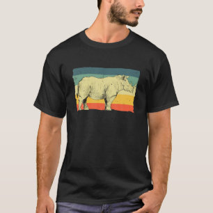 Cool Rhino For Men Women Chubby Unicorn Rhinoceros T-Shirt