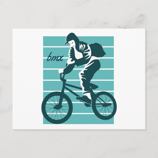 Cool Rider Design - BMX Postcard (Front)