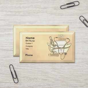 Cool RN Nurse business cards