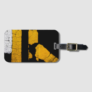 COOL Road Painted Line Luggage Tag
