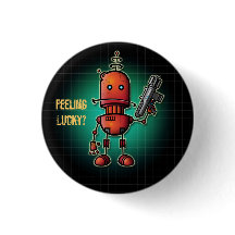 Cool Robot Sam 'Feeling Lucky?'