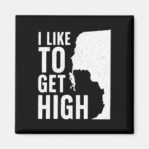 Cool Rock Climbing For Men Women Kids Mountain Roc Magnet
